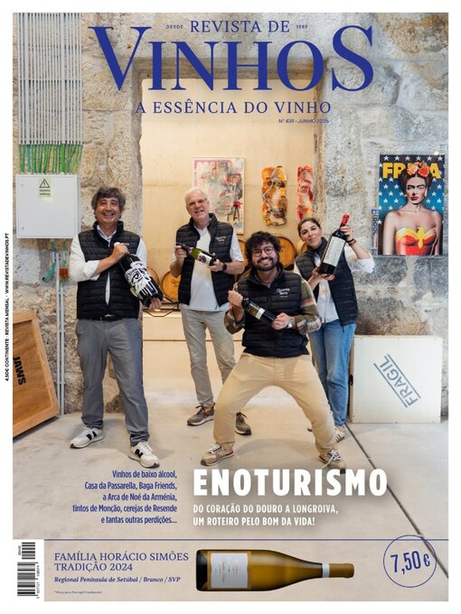 Cover image for Revista de Vinhos